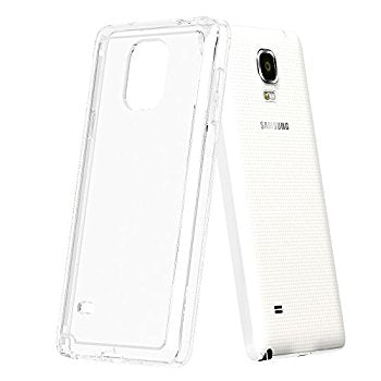 LUVVITT® CLEARVIEW Case for Galaxy Note 4 / Slim Back Cover - Crystal Clear