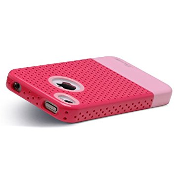 LUVVITT RESPIRA Hard Shell Case for iPhone 4 & 4S - Pink