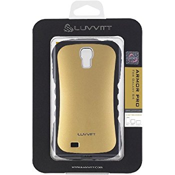 LUVVITT ARMOR PRO Case for Samsung Galaxy S4 SIV (LIFETIME WARRANTY) - Gold