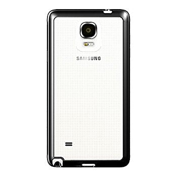 LUVVITT CRYSTAL VIEW Case for Galaxy Note 4 / Slim Back Cover - Clear / Black