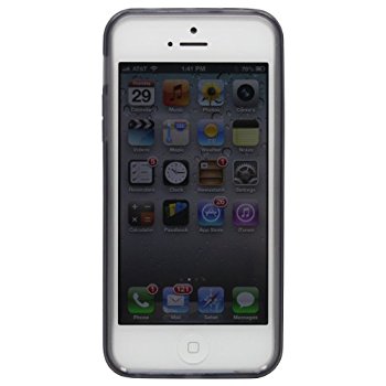 LUVVITT Bumper for iPhone 5 (Retail Packaging) - Transparent Black