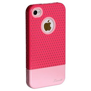 LUVVITT RESPIRA Hard Shell Case for iPhone 4 & 4S - Pink