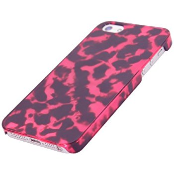 LUVVITT CRYSTAL VIEW Hard Shell Back Hard Case for iPhone 5 / 5S - Pink Tortoise