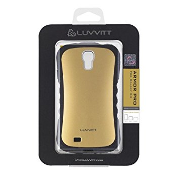 LUVVITT ARMOR PRO Case for Samsung Galaxy S4 SIV (LIFETIME WARRANTY) - Gold