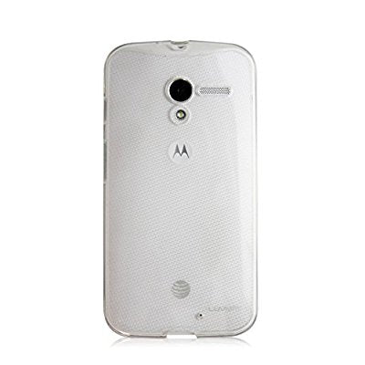 LUVVITT CLEARVIEW Hybrid Slim Transparent Case for Google Motorola MOTO X Clear