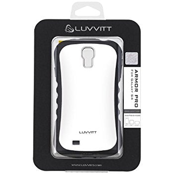 LUVVITT ARMOR PRO Case for Samsung Galaxy S4 SIV (LIFETIME WARRANTY) - White