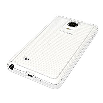 LUVVITT® CLEARVIEW Case for Galaxy Note 4 / Slim Back Cover - Crystal Clear