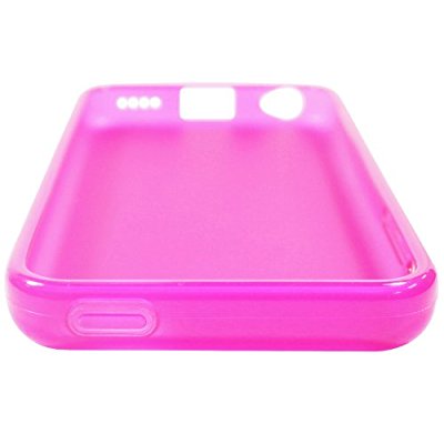 LUVVITT FROST Soft Slim TPU Case / Cover for iPhone 5C - Transparent Pink
