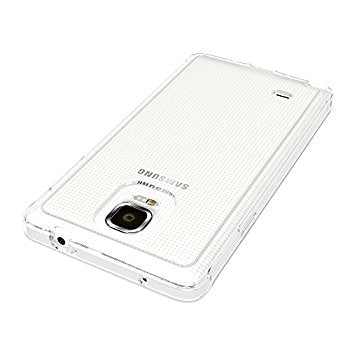 LUVVITT® CLEARVIEW Case for Galaxy Note 4 / Slim Back Cover - Crystal Clear