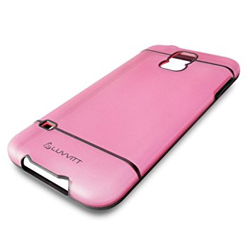 LUVVITT HYBRID Galaxy S5 Case | Case / Cover for Galaxy S5 - Pink / Gray