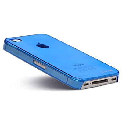 LUVVITT CRYSTAL VIEW UltraSlim Crystal Case for iPhone 4 & 4S - Blue