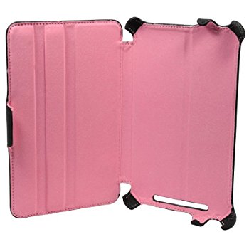 LUVVITT Premium Case for Google Nexus 7 (with Auto Sleep) - Black/Pink