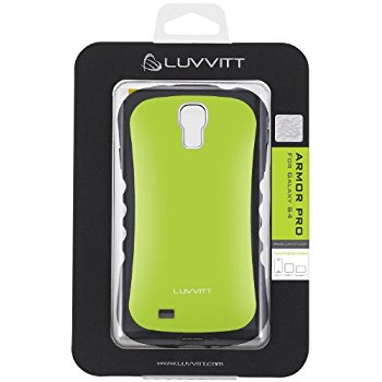LUVVITT ARMOR PRO Case for Samsung Galaxy S4 SIV (LIFETIME WARRANTY) - Green