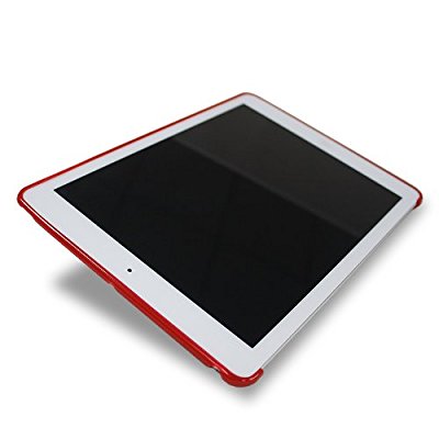 LUVVITT DOLCE Soft Back Cover for iPad Air 5th Gen Comp. w/ Smart Cover - Red