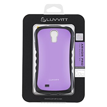 LUVVITT ARMOR PRO Case for Samsung Galaxy S4 SIV (LIFETIME WARRANTY) - Purple
