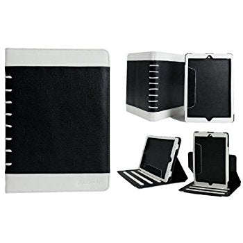 LUVVITT ATTITUDE 2 Piece Convertible Case and Cover for iPad AIR - Black&White