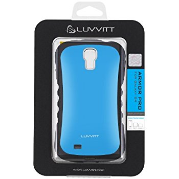 LUVVITT ARMOR PRO Case for Samsung Galaxy S4 SIV (LIFETIME WARRANTY) - Blue
