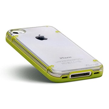 LUVVITT ACCENT Case for iPhone 4 & 4S - Green