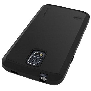 LUVVITT ULTRA ARMOR Galaxy S5 Case | Double Layer Shock Absorbing Case - Black