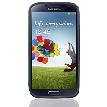 LUVVITT HYBRID Transparent Case / Cover for GalaxyS4 - Clear / Gray