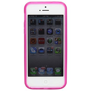 LUVVITT Bumper for iPhone 5 (Retail Packaging) - Transparent Pink