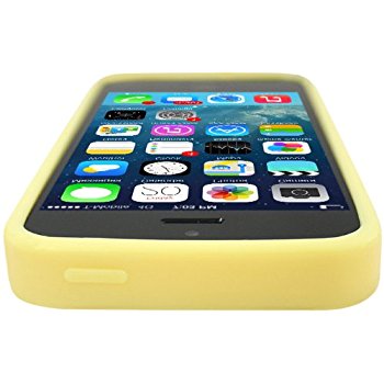 LUVVITT CLEARVIEW Case for iPhone 5C - Yellow
