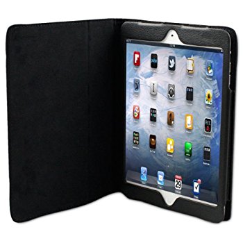 LUVVITT 3D Slim Folio Case Cover for iPad MINI / iPad MINI 2 - Black