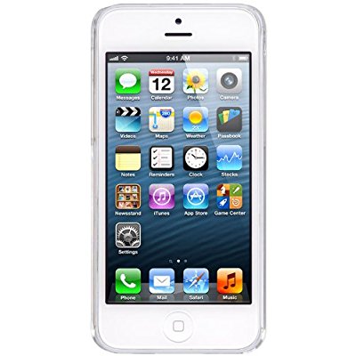 LUVVITT CRISTAL Hard Shell Back Hard Case for iPhone 5C - Crystal Clear