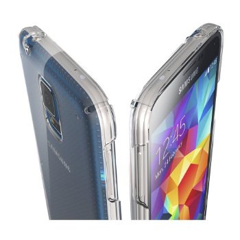 LUVVITT CRISTAL Galaxy S5 Case | Hard Shell Anti-Scratch Case - Crystal Clear