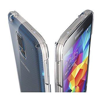 LUVVITT CRISTAL Galaxy S5 Case | Hard Shell Anti-Scratch Case - Crystal Clear