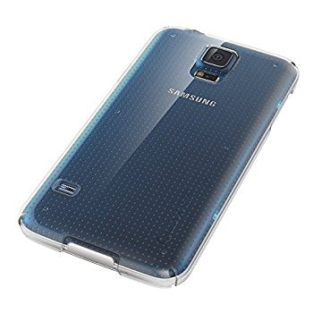 LUVVITT CRISTAL Galaxy S5 Case | Hard Shell Anti-Scratch Case - Crystal Clear