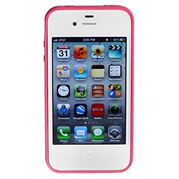 LUVVITT ACCENT Case for iPhone 4 & 4S - Pink