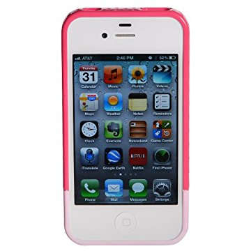 LUVVITT RESPIRA Hard Shell Case for iPhone 4 & 4S - Pink