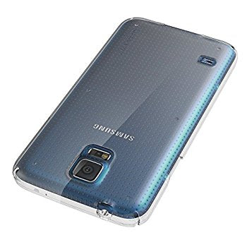 LUVVITT CRISTAL Galaxy S5 Case | Hard Shell Anti-Scratch Case - Crystal Clear