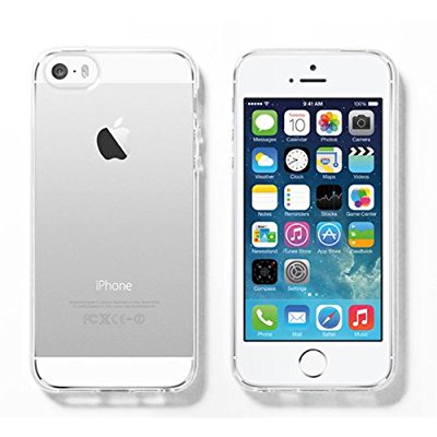 LUVVITT FROST Soft Slim Clear Case / Back Cover for iPhone 5 / 5S - Clear
