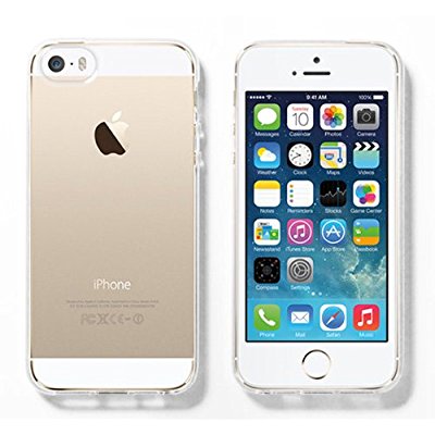 LUVVITT FROST Soft Slim Clear Case / Back Cover for iPhone 5 / 5S - Clear