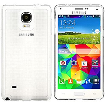 LUVVITT® CLEARVIEW Case for Galaxy Note 4 / Slim Back Cover - Crystal Clear