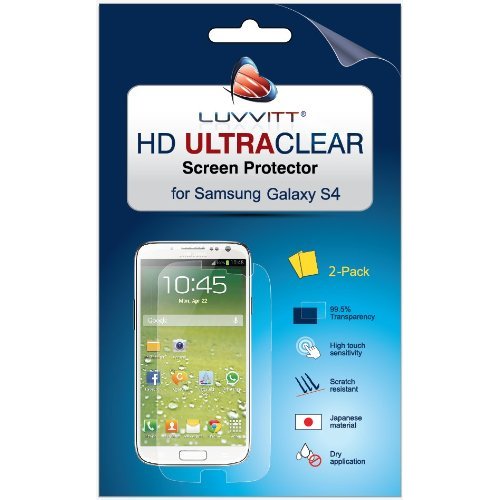 LUVVITT HD Ultra-Clear Screen Protector for Samsung Galaxy S4 SIV