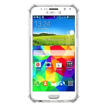 LUVVITT CLEAR GRIP Galaxy S7 PLUS Case Slim Transparent TPU Rubber Case - Clear