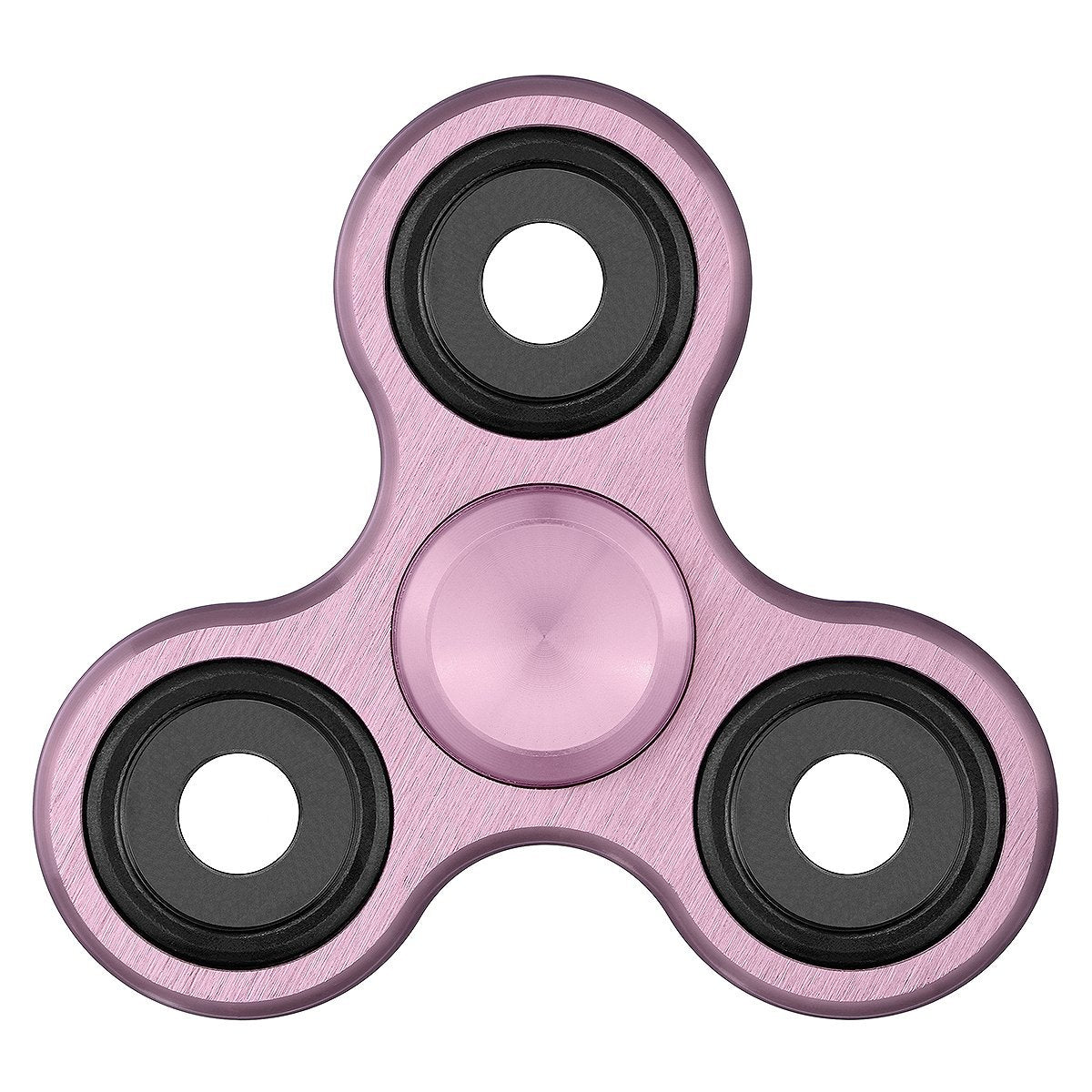 LUVVITT Fidget Spinner Premium Toy for Stress Relief and Focus - Aluminum Pink LUVVITT Fidget Spinner Premium Toy for Stress Relief and Focus - Aluminum Pink