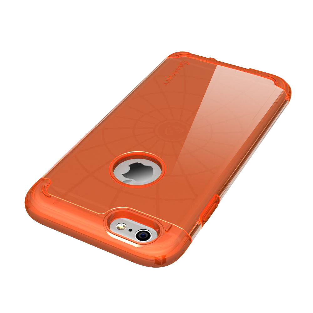 LUVVITT ULTRA ARMOR iPhone 6 / 6S Case | Dual Layer Back Cover - Neon Orange