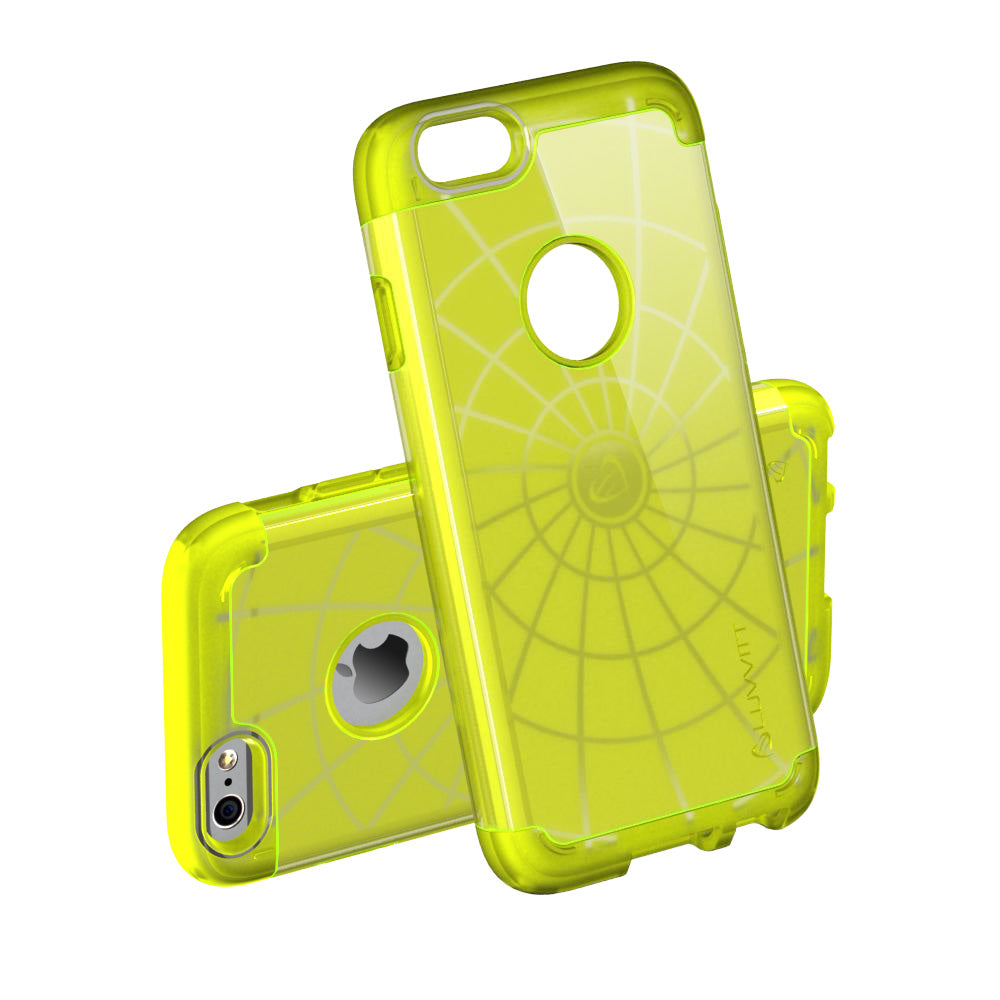 LUVVITT ULTRA ARMOR iPhone 6 / 6S Case | Dual Layer Back Cover - Neon Yellow