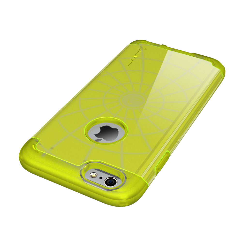 LUVVITT ULTRA ARMOR iPhone 6 / 6S Case | Dual Layer Back Cover - Neon Yellow