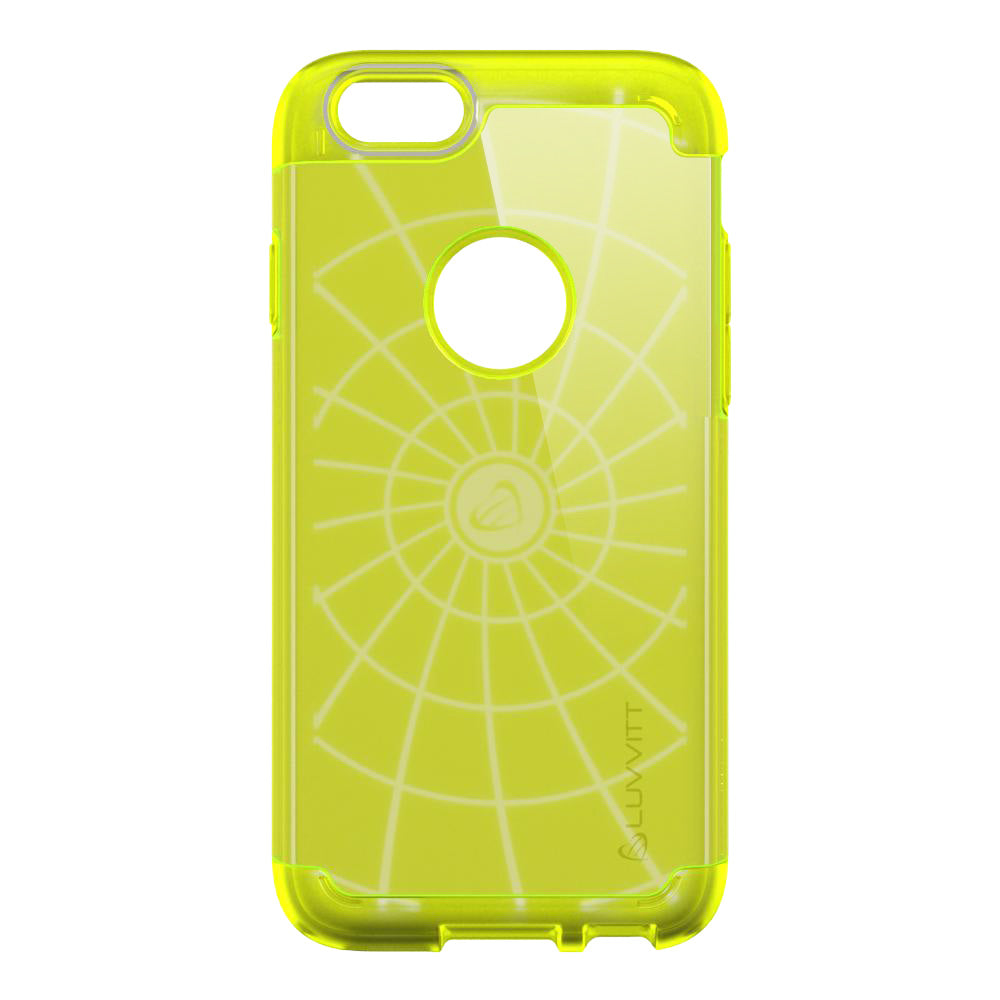 LUVVITT ULTRA ARMOR iPhone 6 / 6S Case | Dual Layer Back Cover - Neon Yellow