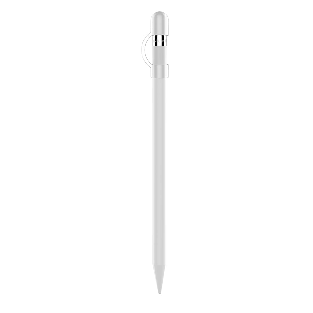 LUVVITT Cap Holder for Apple Pencil Soft Cap Saver / Keeper - Clear