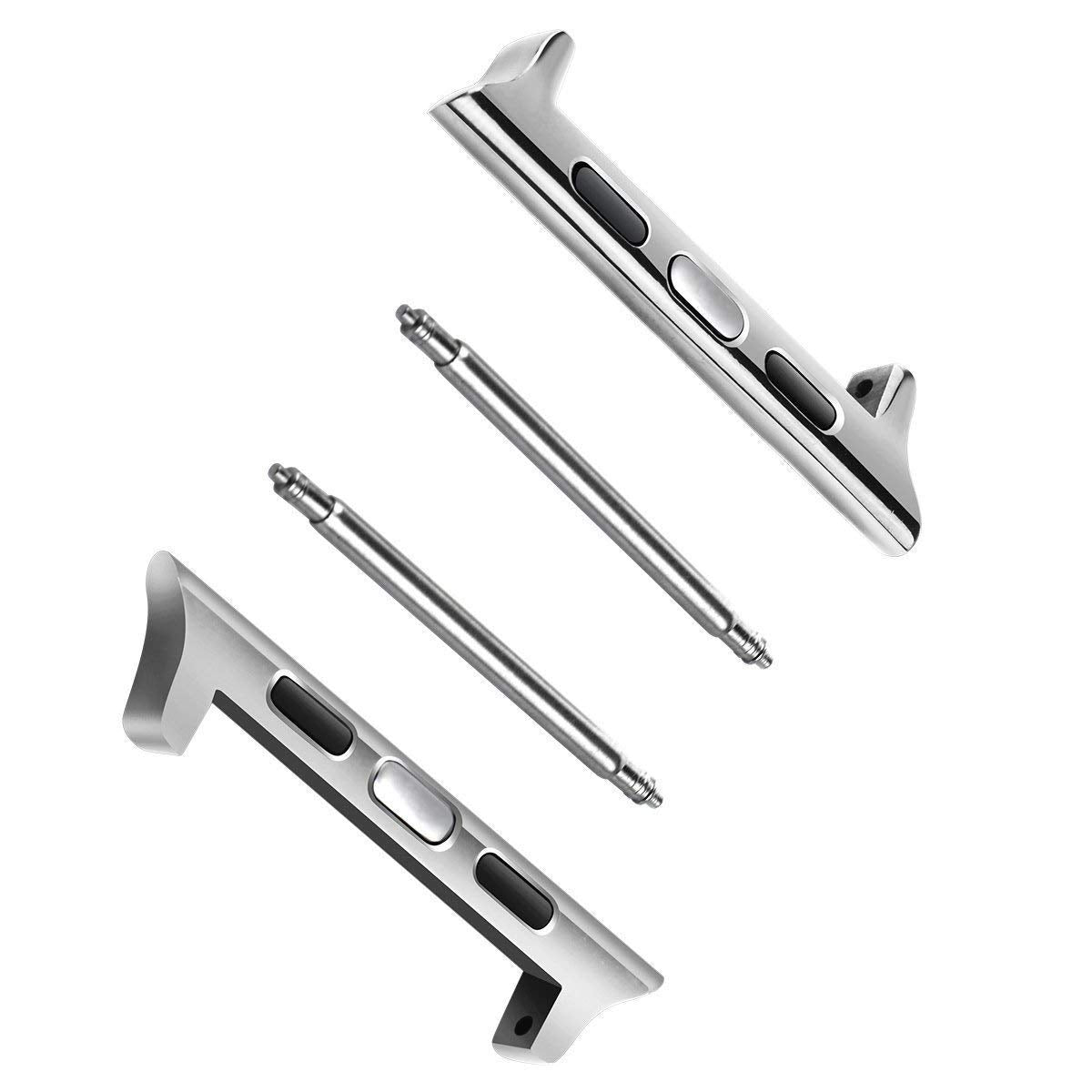 LUVVITT Stainless Steel ADAPTER for Apple Watch 40mm | Adaptor - Silver
