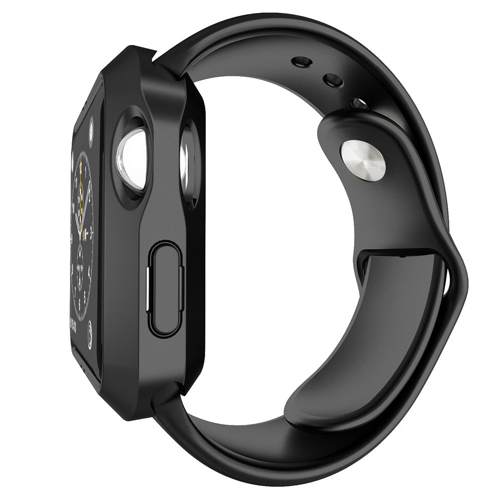 LUVVITT ULTRA ARMOR High Performance Flexible Apple Watch Case 42mm - Black