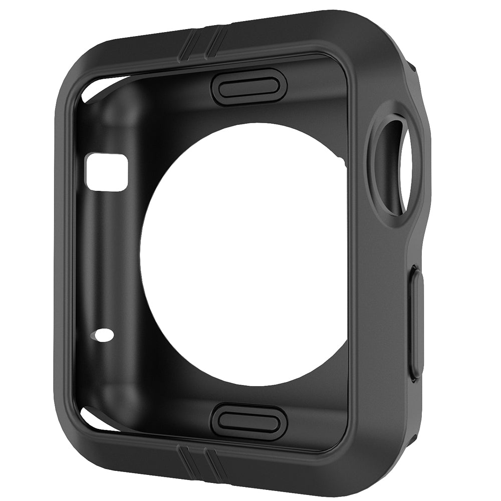 LUVVITT ULTRA ARMOR High Performance Flexible Apple Watch Case 42mm - Black