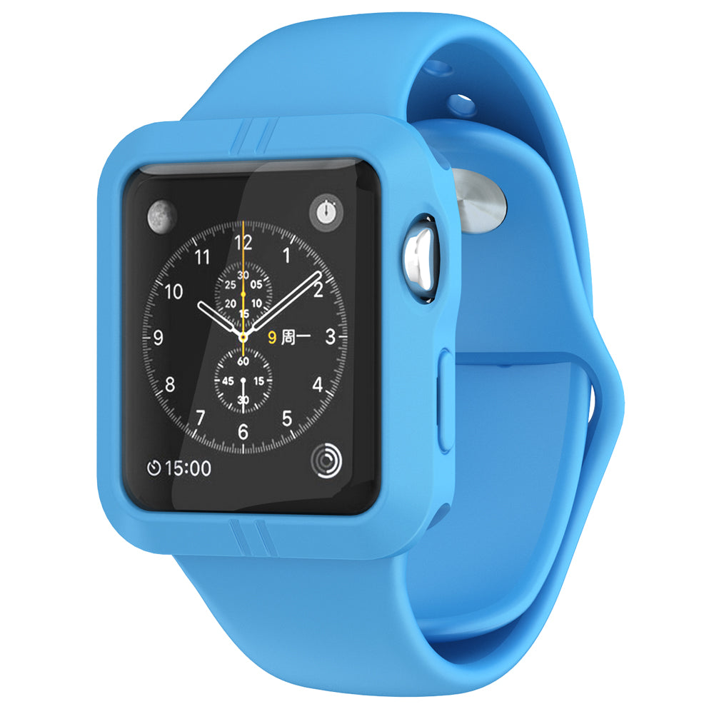 LUVVITT SUPER ARMOR High Performance Flexible Apple Watch Case 42mm - Blue