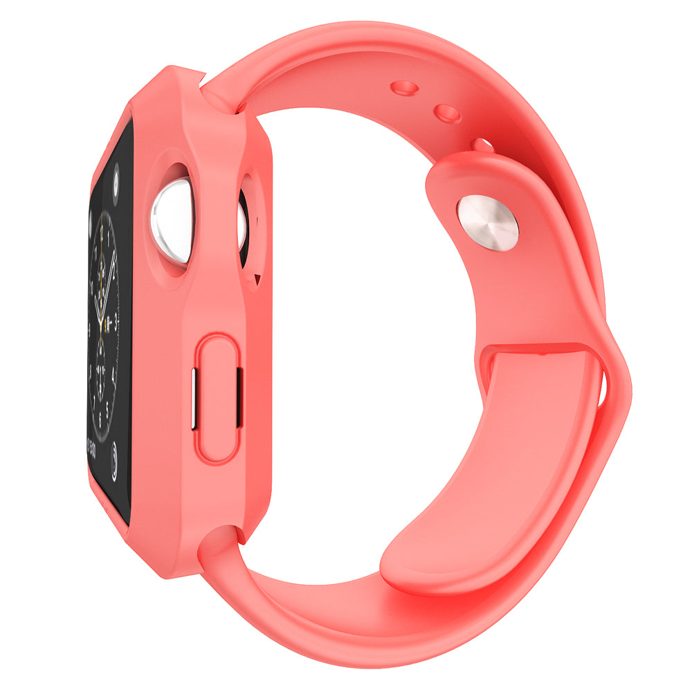 LUVVITT ULTRA ARMOR High Performance Flexible Apple Watch Case 42mm - Pink